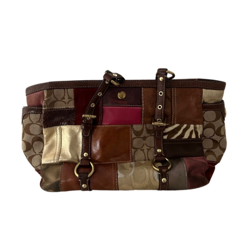Authentic Coach Legacy Leather Patchwork Bag